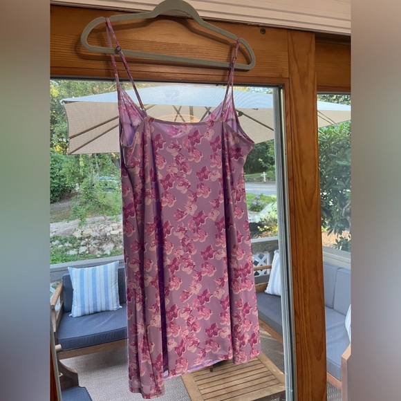 Nordstrom Mesh Pink and Purple Dress XL - Picture 5 of 7